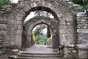 Entrance to Glendalough - Joan Clark's Mystical Pilgrimage to Ireland