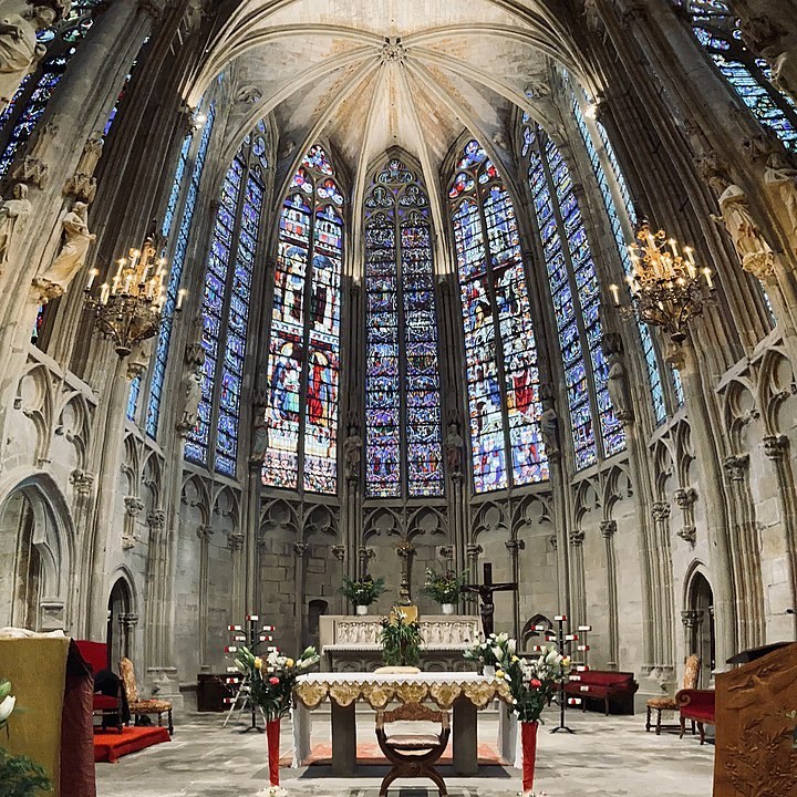 Basilica Carcassonne choir S