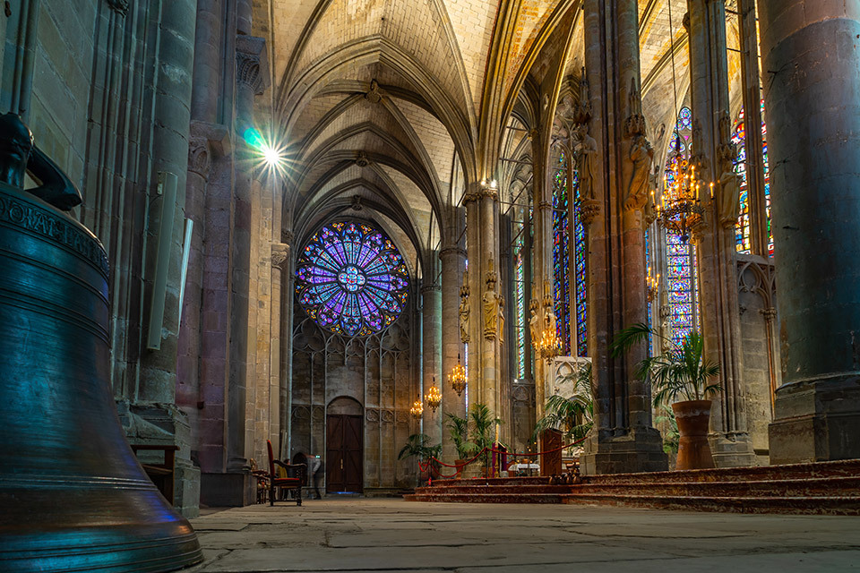 Carcassonne Cathedral of Saint Nazaire | Sacred Mystical Journeys