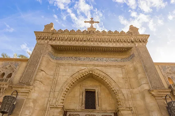 Coptic church in Cairo Egypt