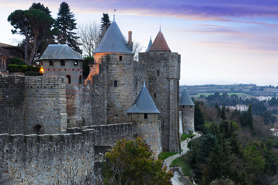 Carcassonne and the Basilica of Saint Nazaire