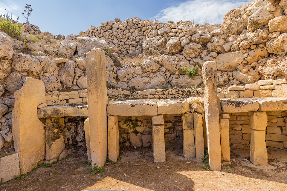 The Ġgantija Megalithic Temple Complex of Malta