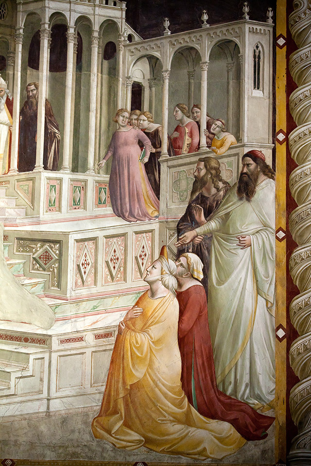 Giotto Frescoes in the Baroncelli Chapel, Santa Croce Basilica