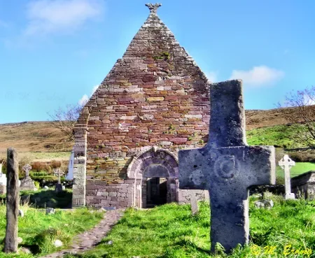 Kilmalkedar Church and Celtic Cross - Sacred Mystical Journeys