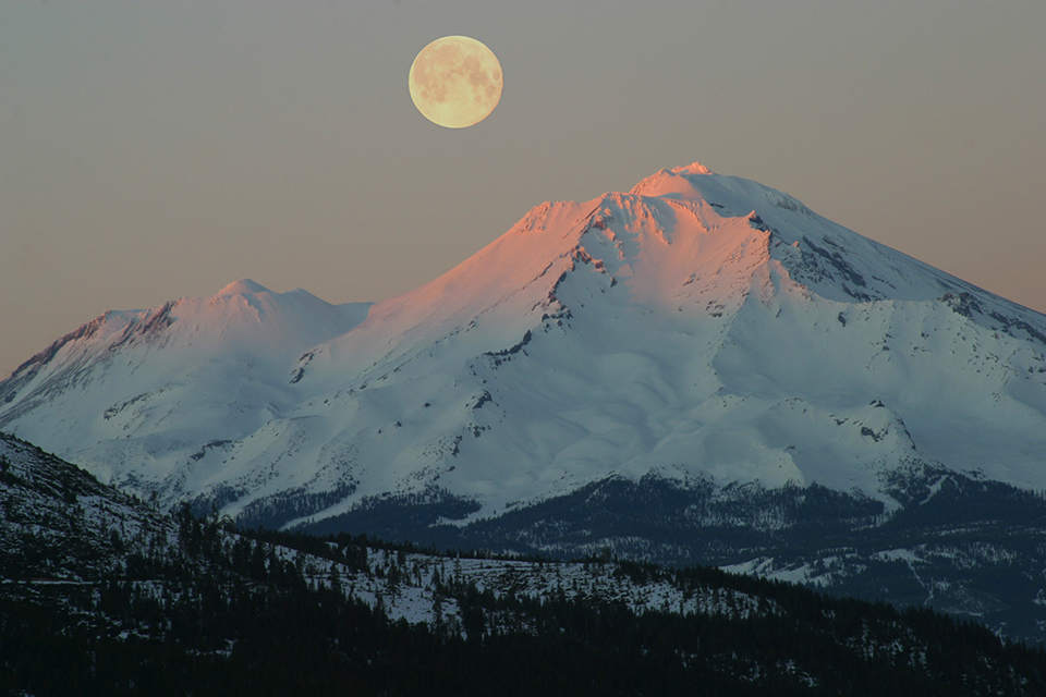 Full Moon Meditation from Mount Shasta July 16th