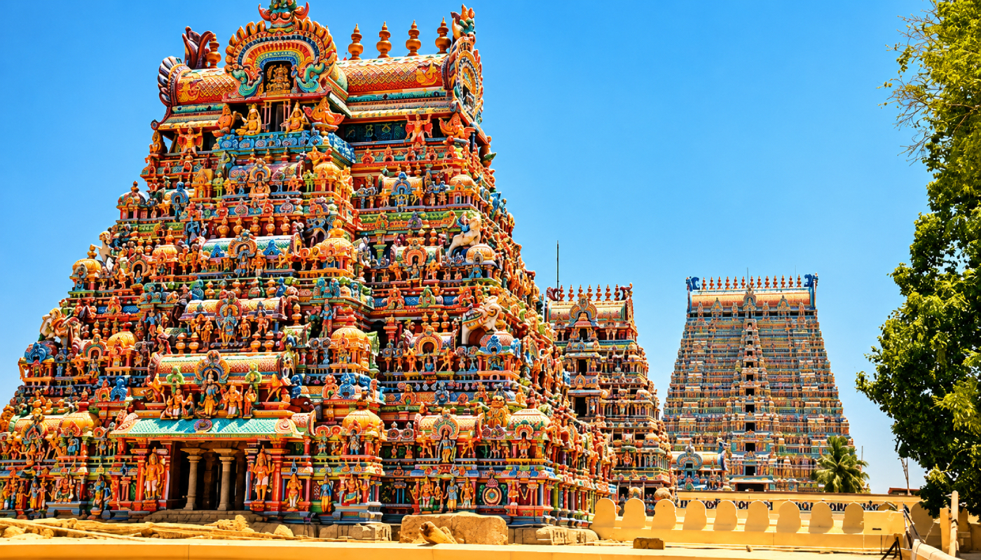 South India Temple Tour – Explore the Spiritual Heritage of South India