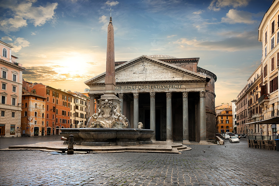 See the Pantheon in Rome on a Sacred Tour of Italy