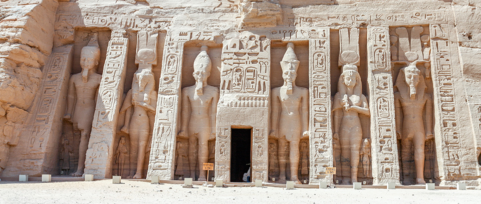 The Temple of Nefertari at Abu Simbel