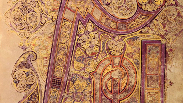 The book of kells library long room s